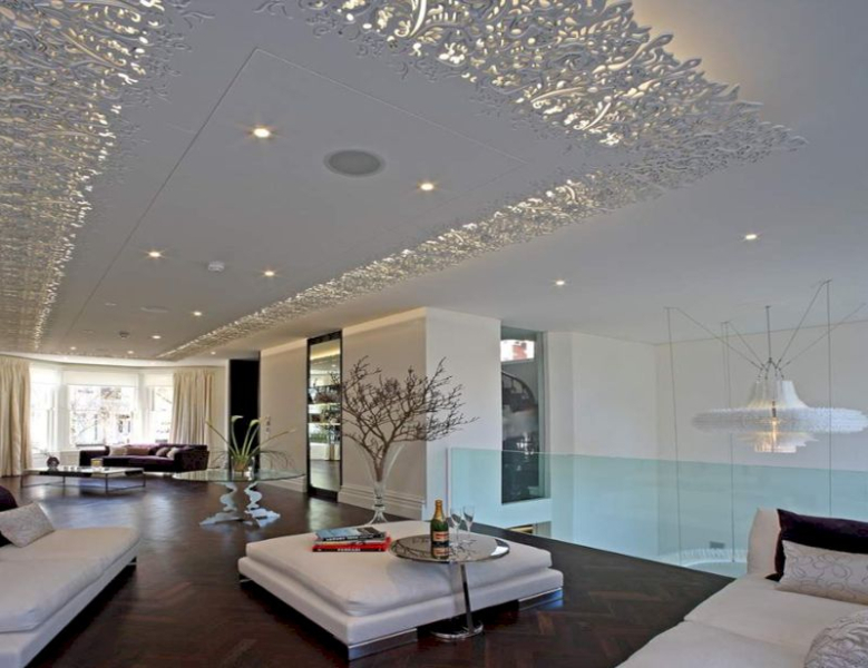 Дизайн потолков из гипсокартона: классические и современные решения – много фото