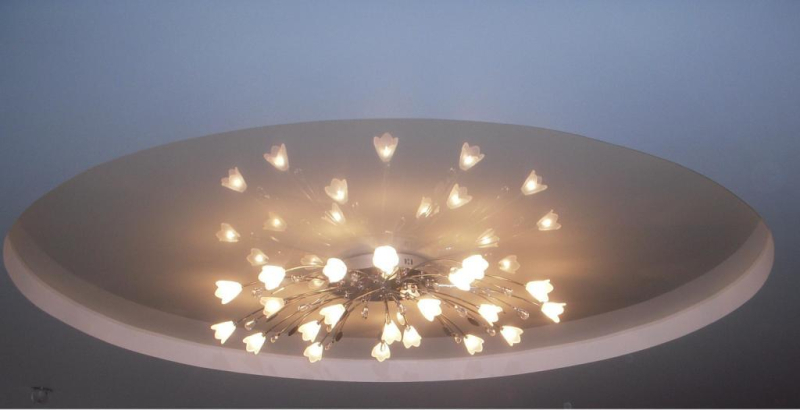 Как правильно сделать освещение в спальне с натяжным потолком