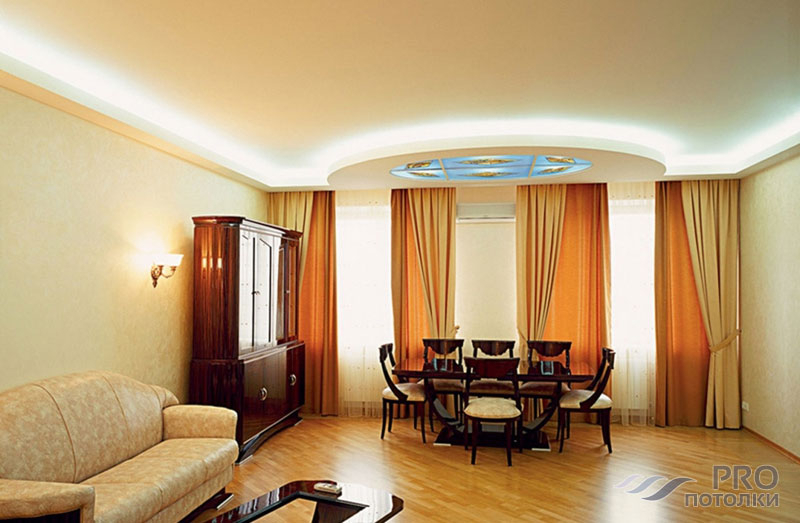 Как визуально увеличить высоту потолка: советы дизайнеров