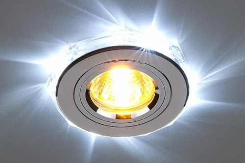 Как выбрать светильники для натяжных потолков