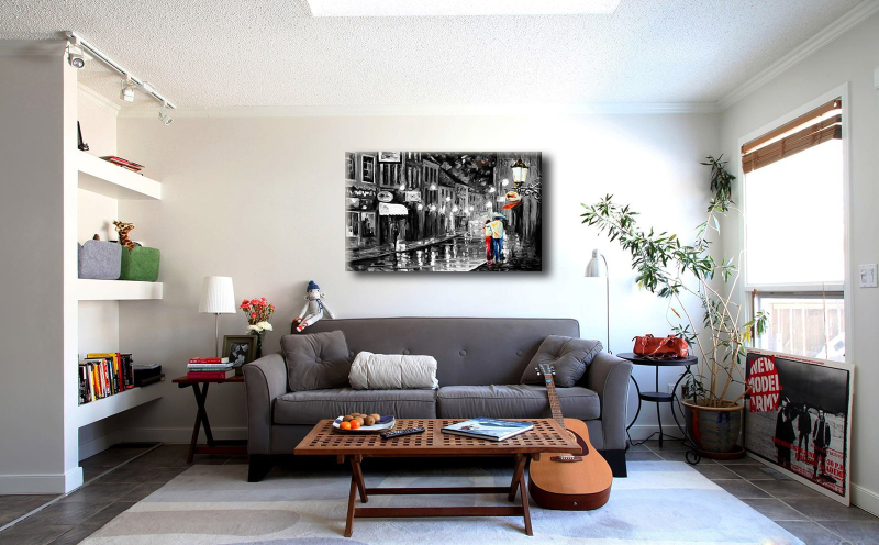 Как зрительно увеличить высоту потолка?