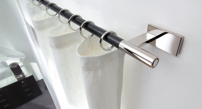 Какие карнизы для штор лучше подойдут под натяжные потолки