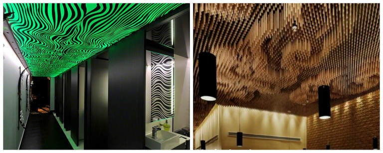 Какие потолки сейчас в моде?