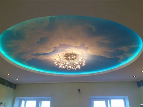 Какие светильники используют для натяжных потолков. Светодиодные светильники для натяжных потолков в интерьере помещения