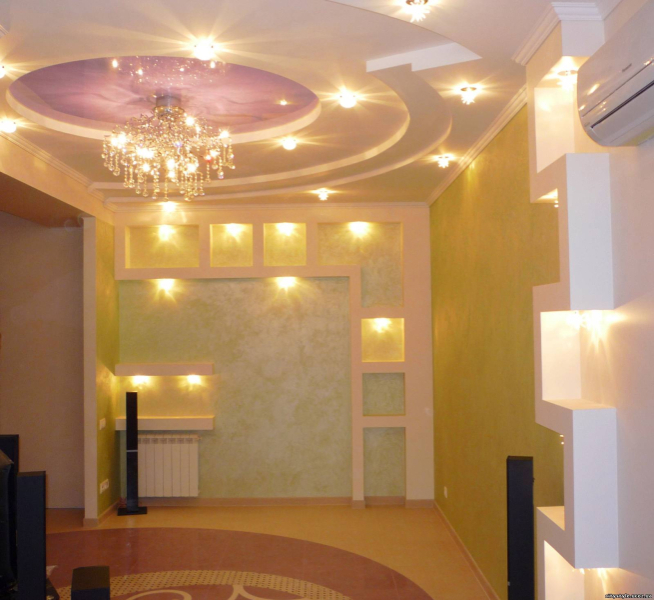 Какой вид точечных светильников лучше выбрать на натяжной потолок? Полезные советы