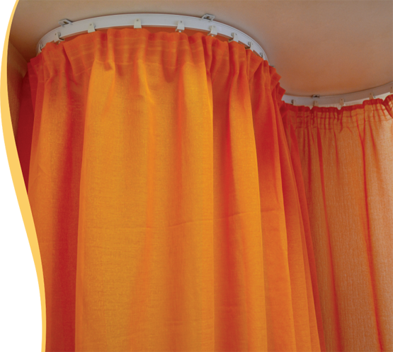 Карнизы полукруглые настенные. Какие полукруглые карнизы для штор бывают: обзор