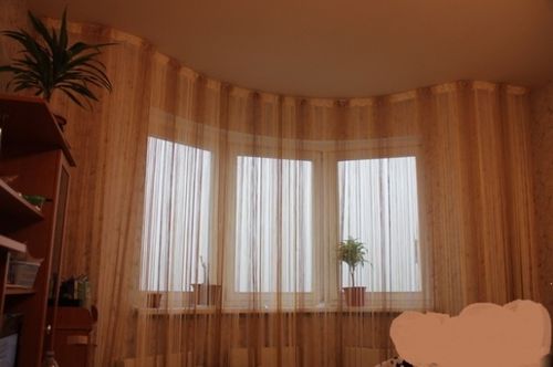 Карнизы полукруглые настенные. Какие полукруглые карнизы для штор бывают: обзор