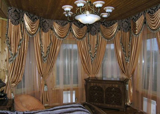 Карнизы полукруглые настенные. Какие полукруглые карнизы для штор бывают: обзор