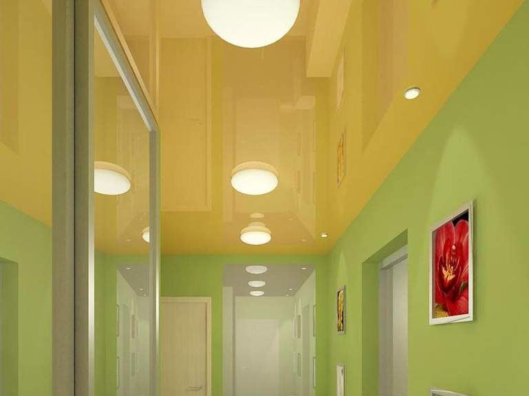 Натяжные потолки в хрущевке: свежие варианты дизайна