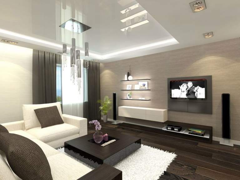 Натяжные потолки в хрущевке: свежие варианты дизайна