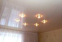 Практичные светильники для натяжных потолков: как выбрать