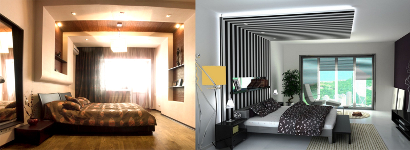 Решения для создания красивых потолков из гкл