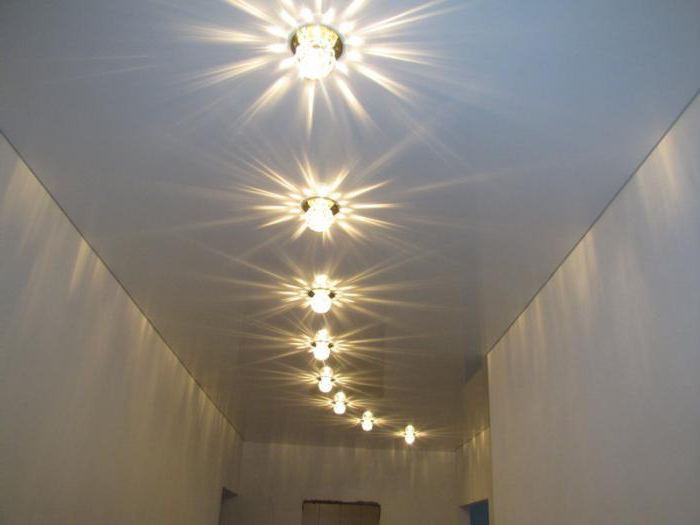 Схема подключения спотов на потолке. Как установить точечные светильники в гипсокартон