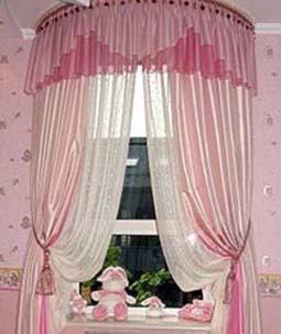 Шторы для прямоугольной арки. Красивые арочные карнизы для штор