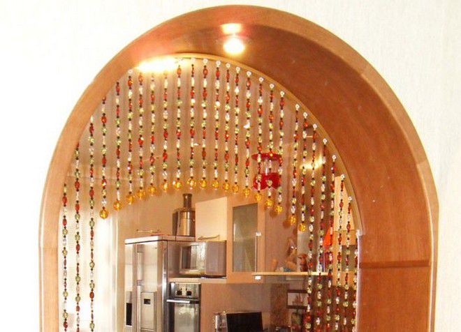 Шторы для прямоугольной арки. Красивые арочные карнизы для штор