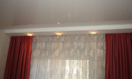 Виды карнизов для натяжных потолков