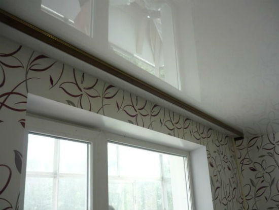 Виды карнизов для натяжных потолков