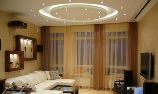 Встраиваемые светильники для потолка как рассчитать. Как разместить светильники на потолке