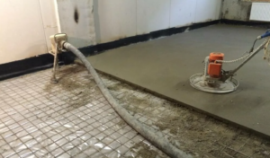 Полусухая стяжка пола