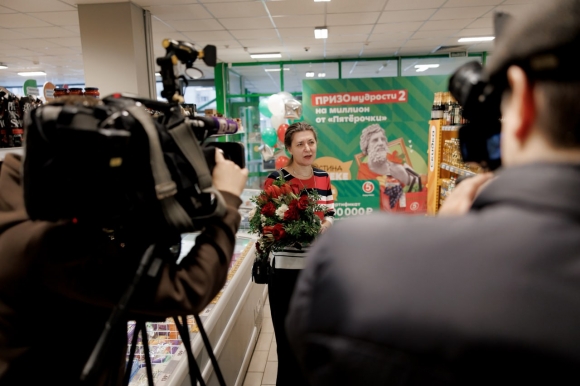 В Петербурге женщина сходила в магазин и выиграла миллион рублей