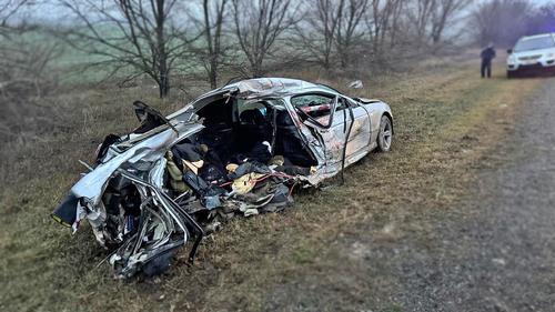 Выясняют, куда летело BMW рано утром