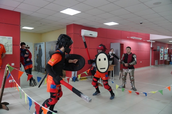 21 февраля, в ГУ Росгвардии по г. Москве, состоялось мероприятие военно-патриотической направленности &laquo;Кузница Патриотов&raquo;