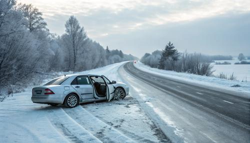 Гадают, куда мчался в снегопад, сбивший гаишников на обочине
