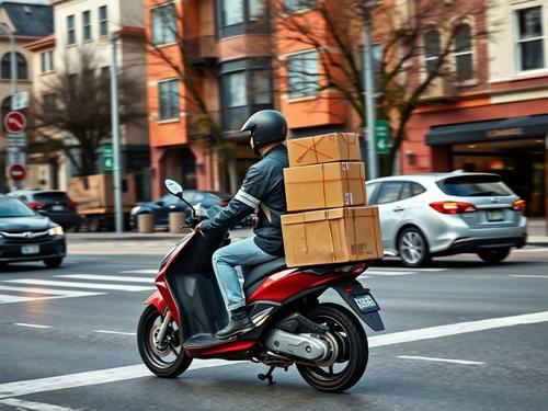 Китайские курьеры зарабатывают больше российских, которые обогнали профессоров