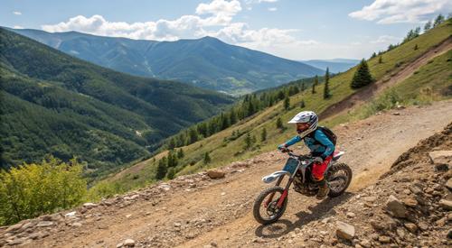 Маленьким мотоциклистам рассказали, сколько их гибнет на дорогах