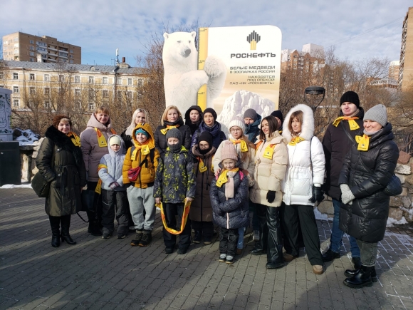 &laquo;По следам белого медведя&raquo; в Санкт-Петербурге проследовали клиенты &laquo;Роснефти&raquo;