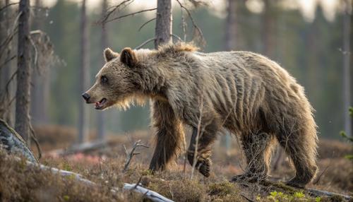 По весне у медведей сильно больно в попе, потому они и орут