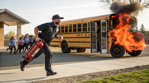 Производитель школьного автобуса, сгоревшего в Крыму, получит претензию