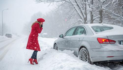 Спасатели дивятся, что водители в снегопад выезжают на летней резине
