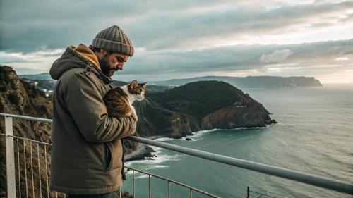 Турист решил проверить, взлетит ли кошка из &laquo;Ласточкина гнезда&raquo;