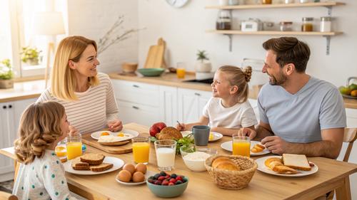 Завтрак - это история &laquo;фифти-фифти&raquo;