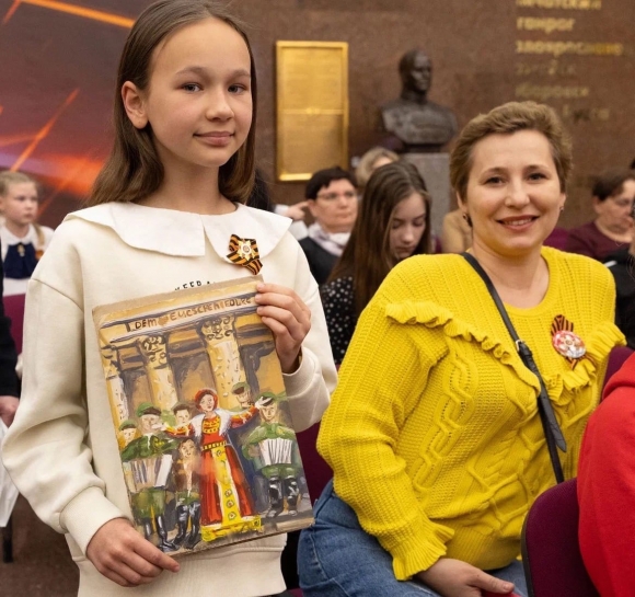 Международный конкурс рисунков &laquo;Открытка Победы&raquo; стартовал в год 80-летия Победы