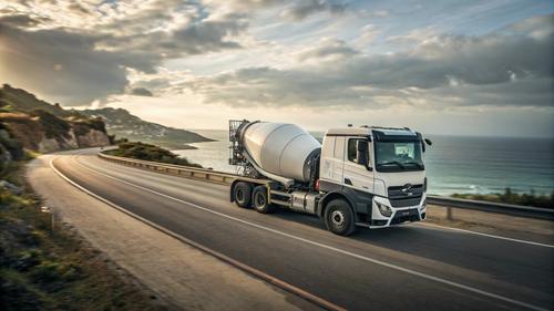 Опытный водитель лихачил, управляя бетономешалкой