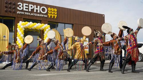 &laquo;Роснефть&raquo; открыла первый автозаправочный комплекс формата &laquo;Зерно&raquo; в Республике Тыва