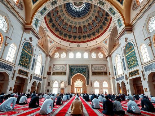 Санкт-Петербург принял значительно больше мусульман во время утреннего намаза