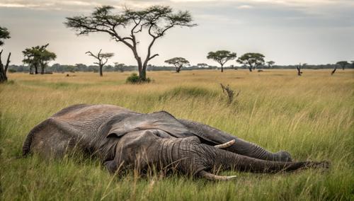 Умерший в Крыму слон может стать головной болью