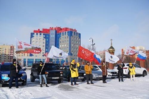 Автопробег по городам Западной Сибири организовала &laquo;Роснефть&raquo; в честь юбилея Победы