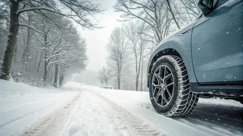 Крымчане, несмотря на жару марта, не спешили менять резину