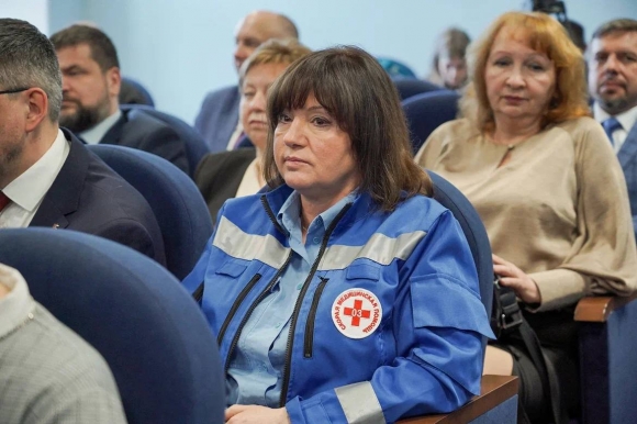 Михаил Мурашко посетил Городскую станцию скорой медицинской помощи в Санкт-Петербурге