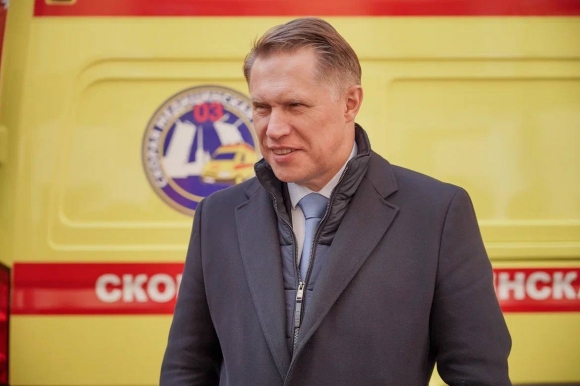 Михаил Мурашко посетил Городскую станцию скорой медицинской помощи в Санкт-Петербурге