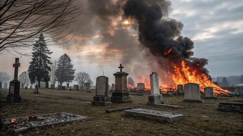 Продолжаются поиски злоумышленников, уничтоживших могилы участников СВО