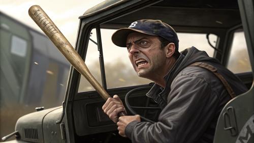 Севастопольцы настолько крутые, что не выезжают на работу без биты