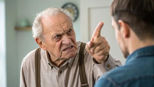 Сколько лет мужчине, которому не понравилась реклама стрип-клуба, не сообщается