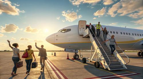 В аэропорту Симферополя провели учения по приему туристов