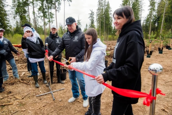 В Новой Москве высадили более четырех тысяч саженцев лесных культур