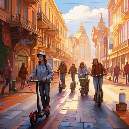 В России необходимо запретить езду на электросамокатах